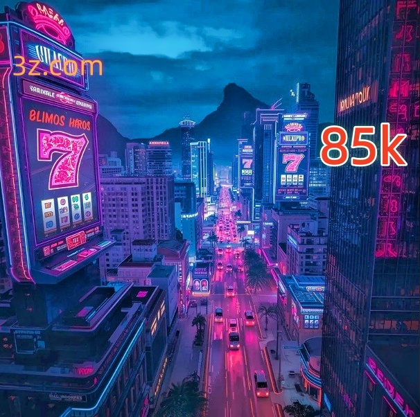 Experiência visual do slot 85k